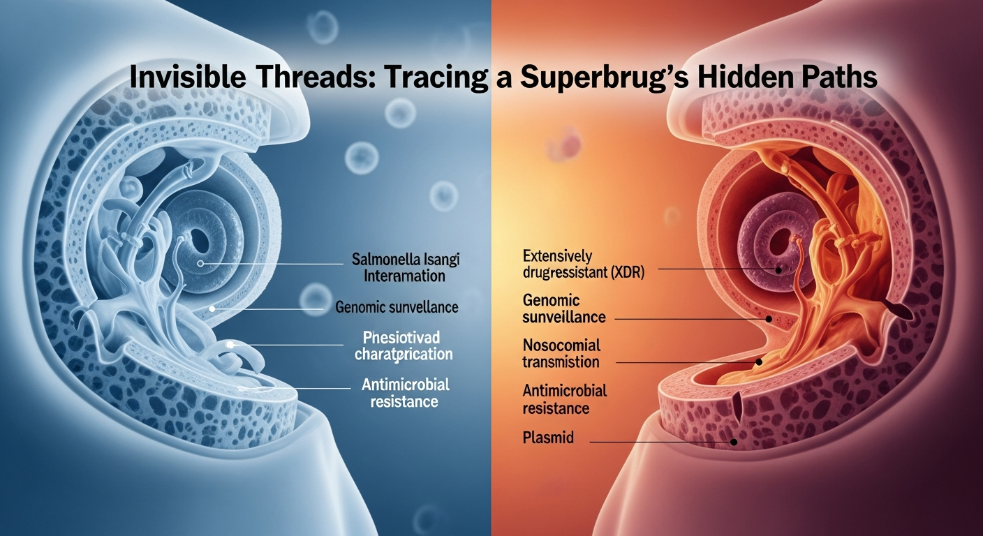 Underactive Development Invisible Threads: Tracing a Superbug's Hidden Paths