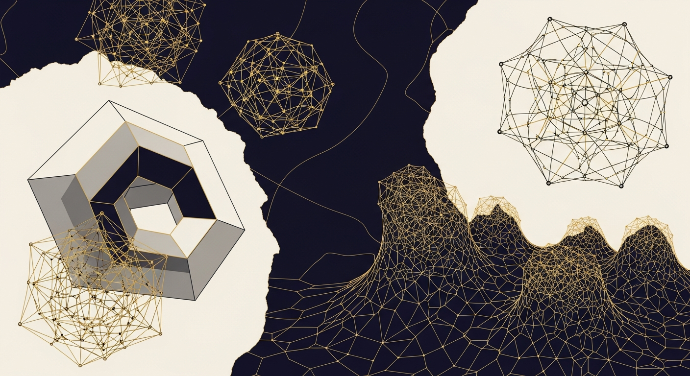 Networks Weave Themselves, No Blueprint Needed