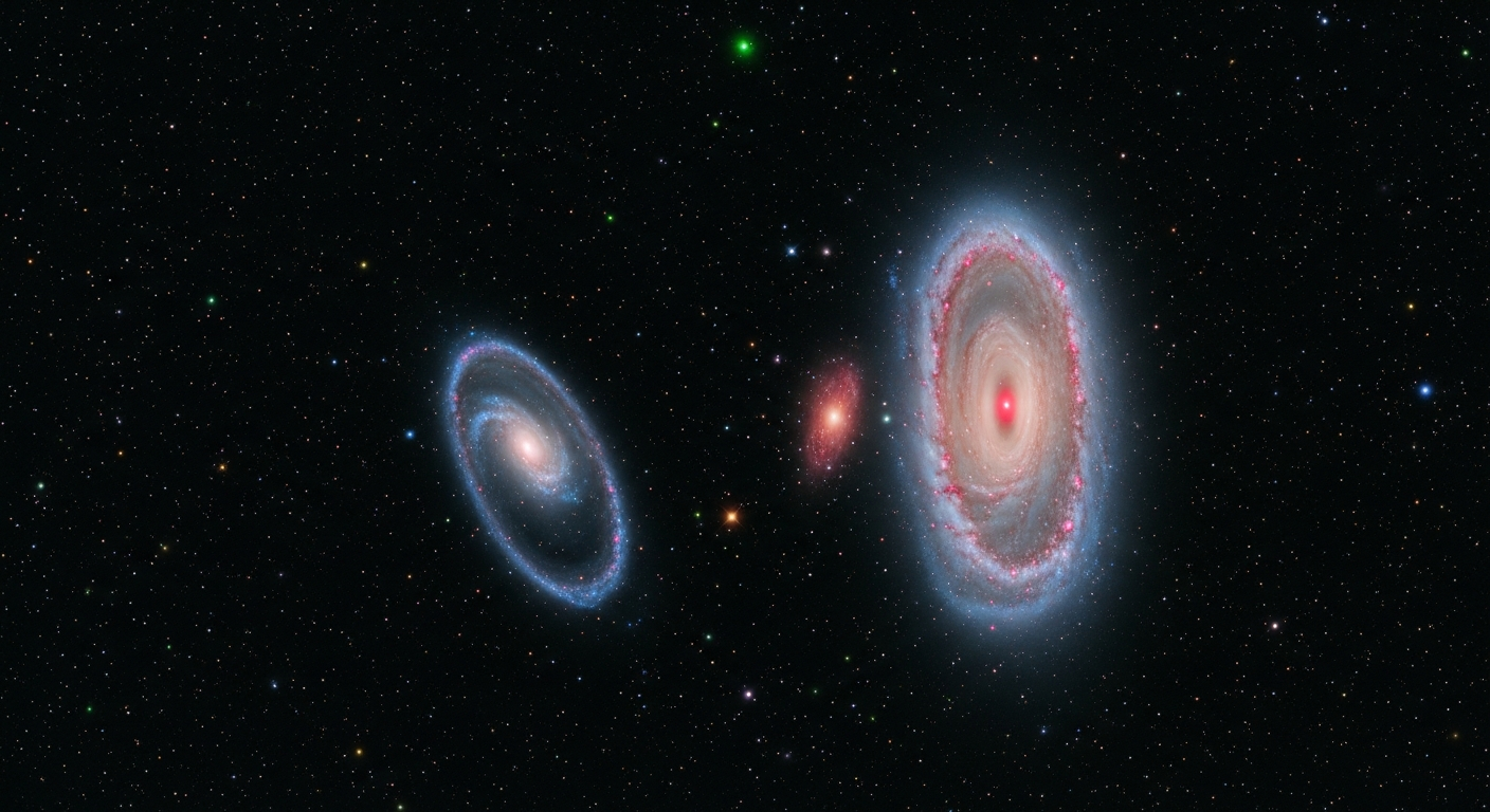 The universe's stars are born close, yet silenced by grand design