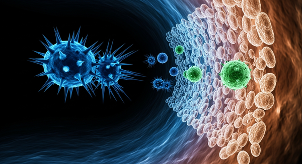 The 98% Drop: Your Body's Viral Wall