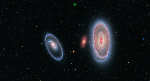 The universe's stars are born close, yet silenced by grand design