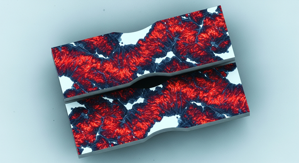 Dominoes Fall Themselves Magnets Found Their Inner Chaos