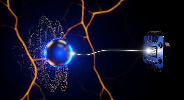 One tiny qubit hears the universe 10 million times clearer